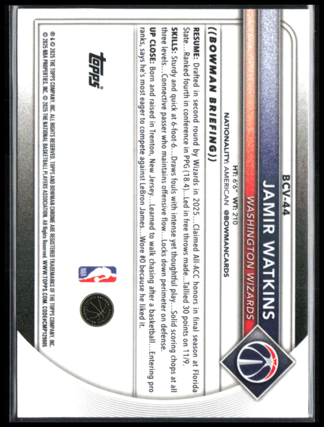 Jamir Watkins RC Mojo