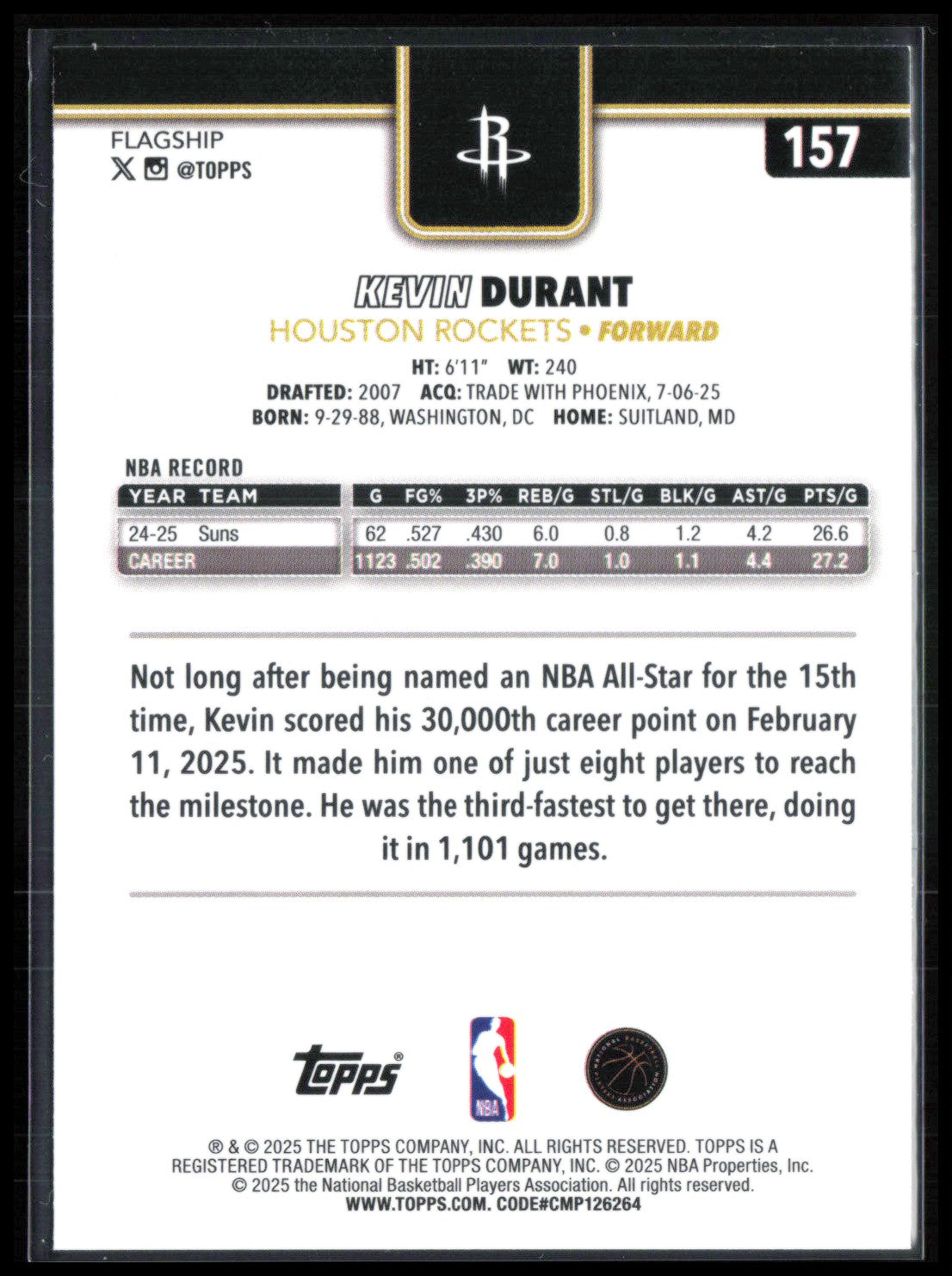 Kevin Durant Blackout