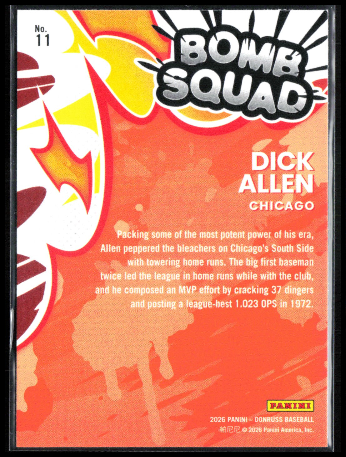 Dick Allen Bomb Squad