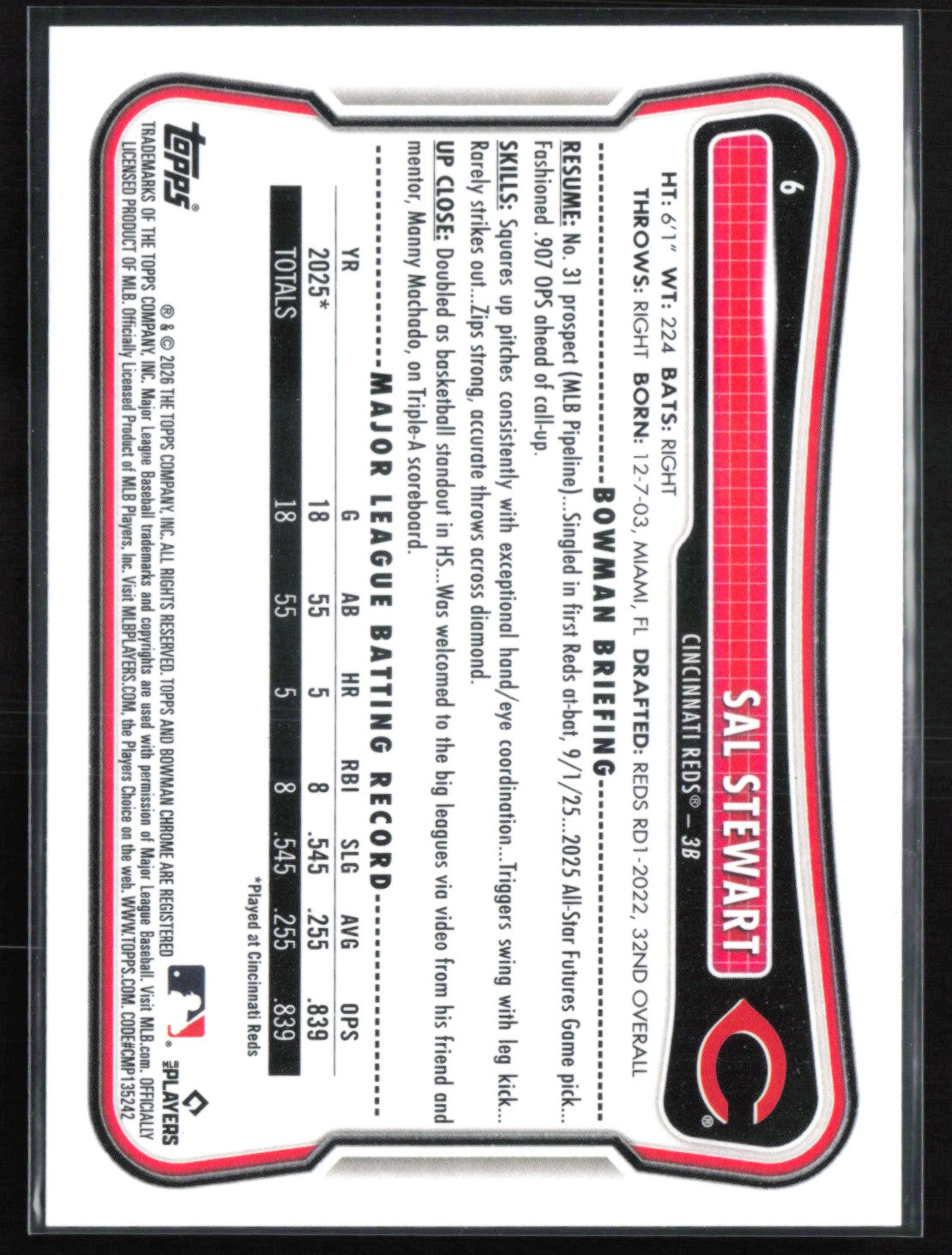 Sal Stewart RC