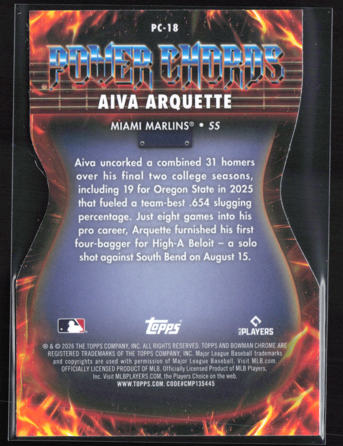 Aiva Arquette Power Chords Die-Cut