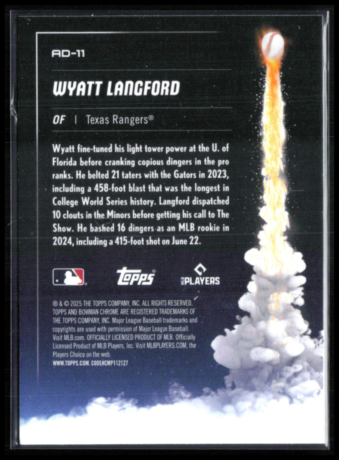 Wyatt Langford Adios!