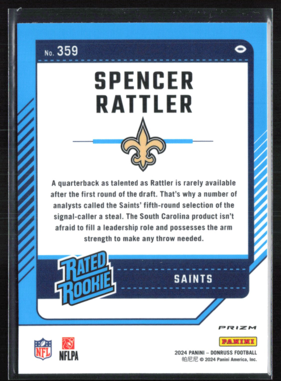 Spencer Rattler RC Pink Holo