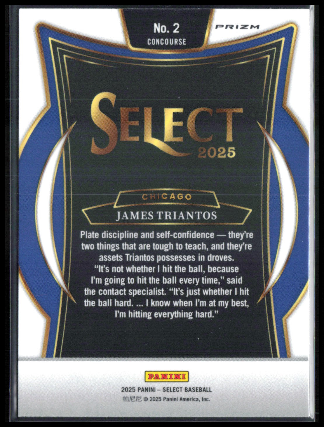 James Triantos Silver Prizm