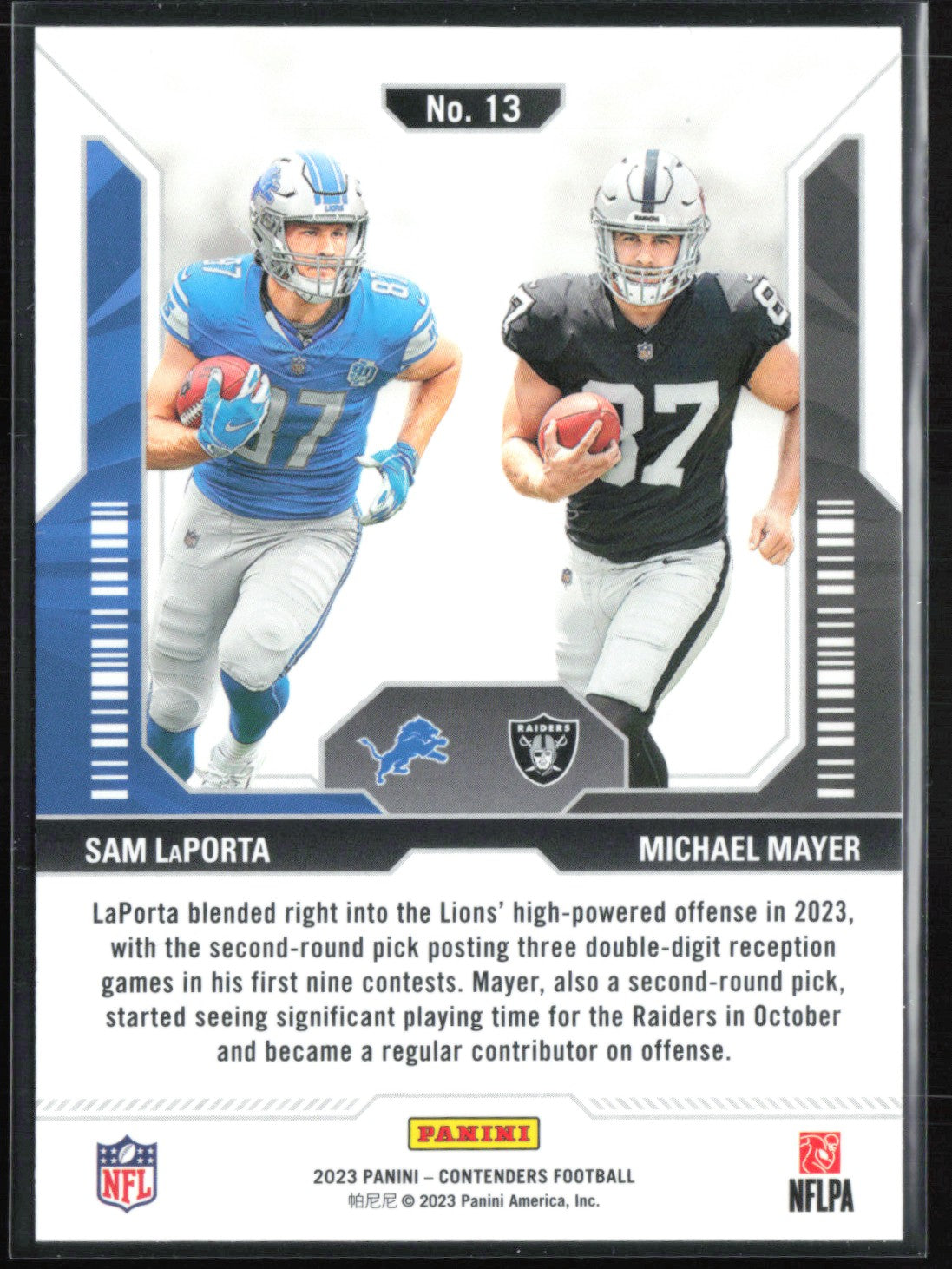 Michael Mayer / Sam LaPorta RC