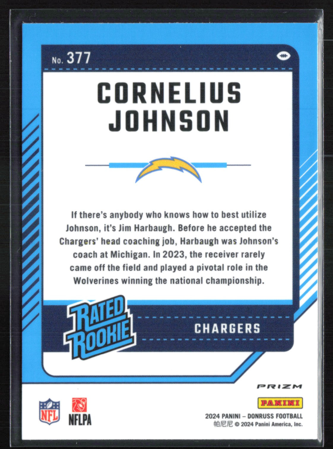 Cornelius Johnson RC Pink