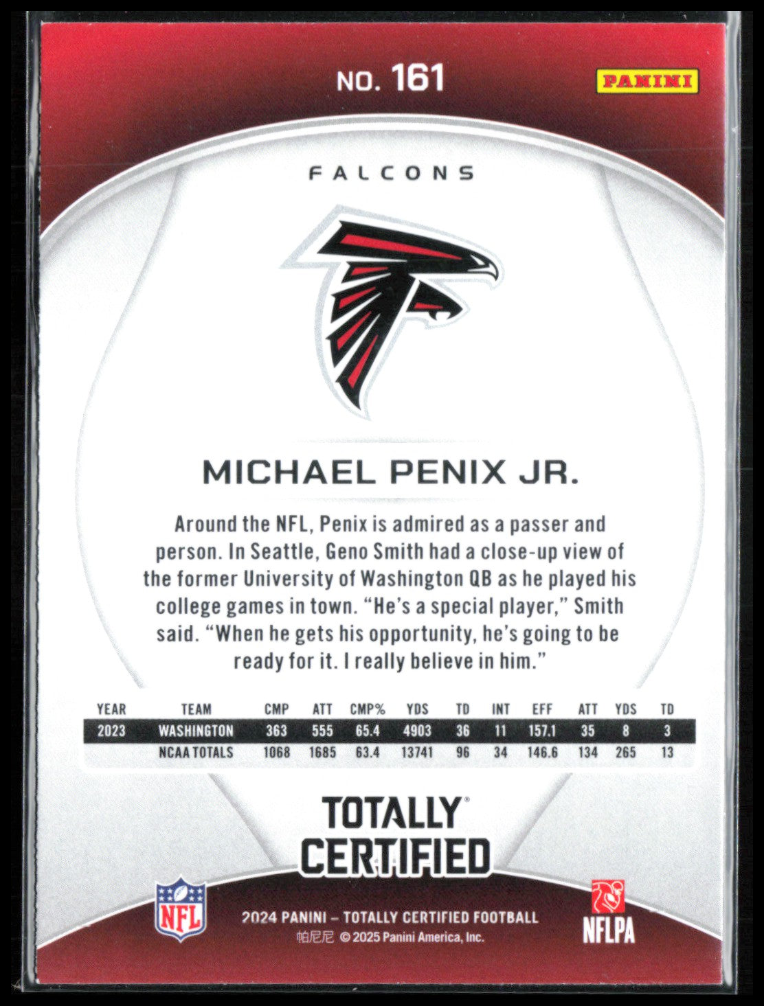 Michael Penix Jr. RC