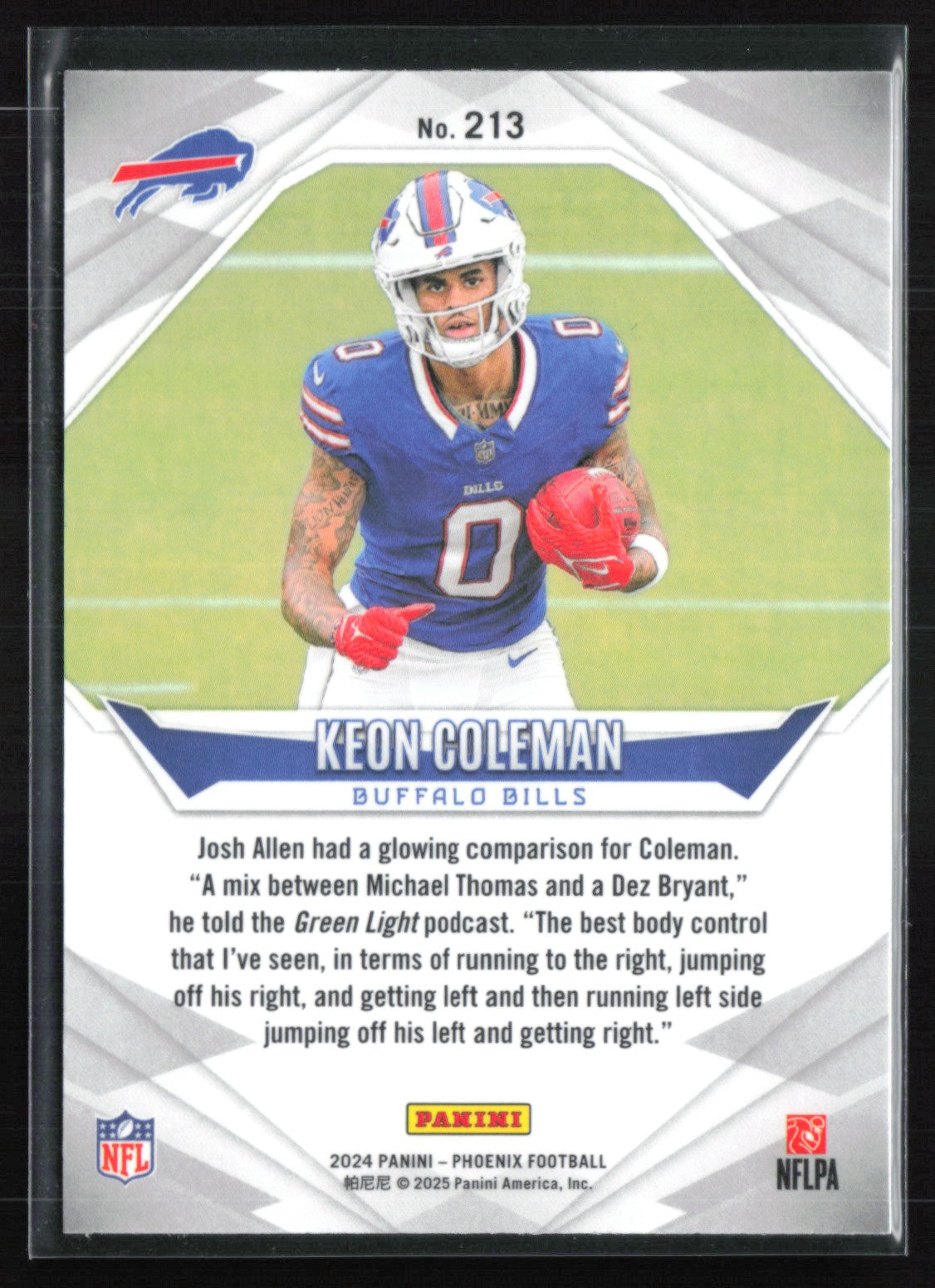 Keon Coleman RC