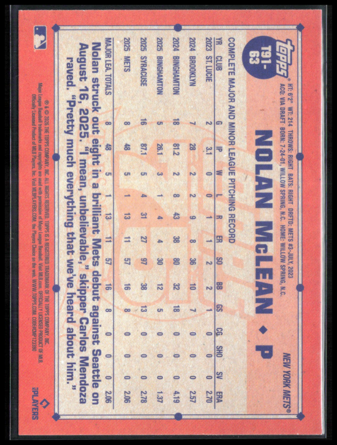 Nolan McLean RC
