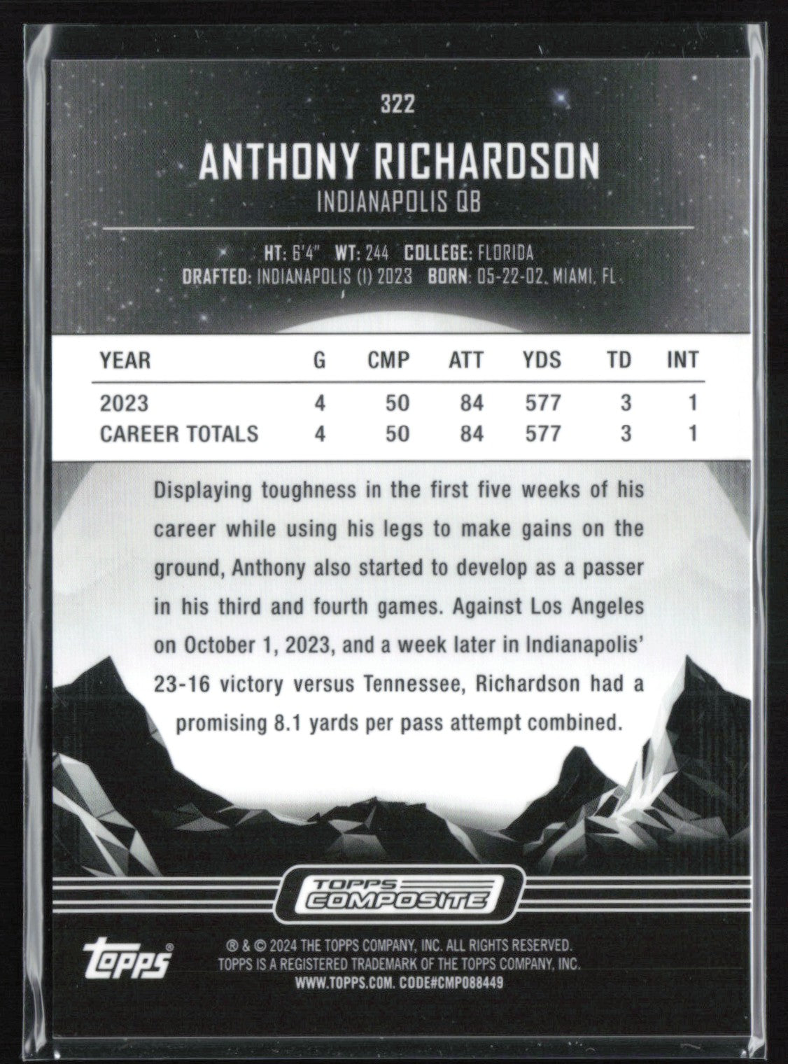 Anthony Richardson RC