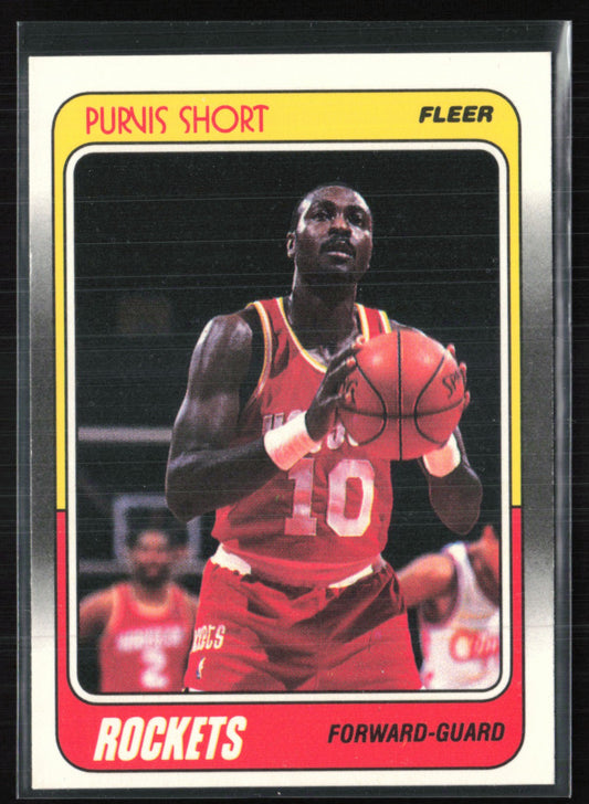 Purvis Short 1988 Fleer