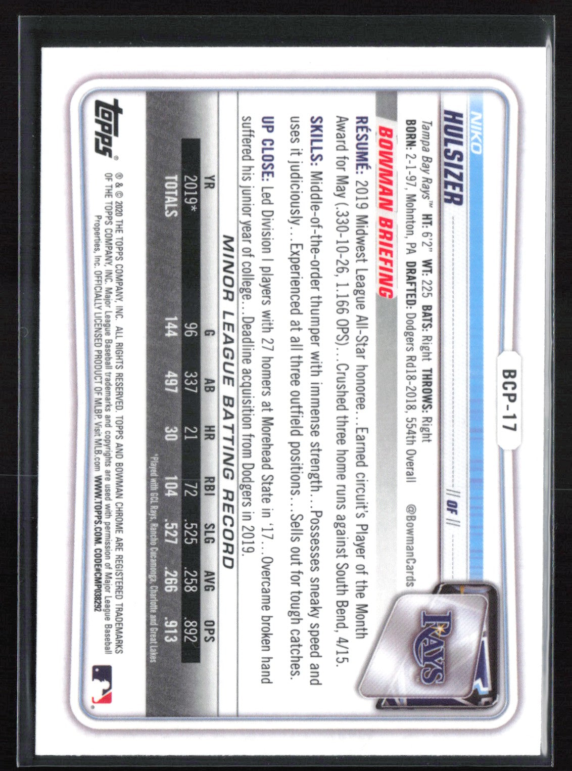 Niko Hulsizer 1st Bowman