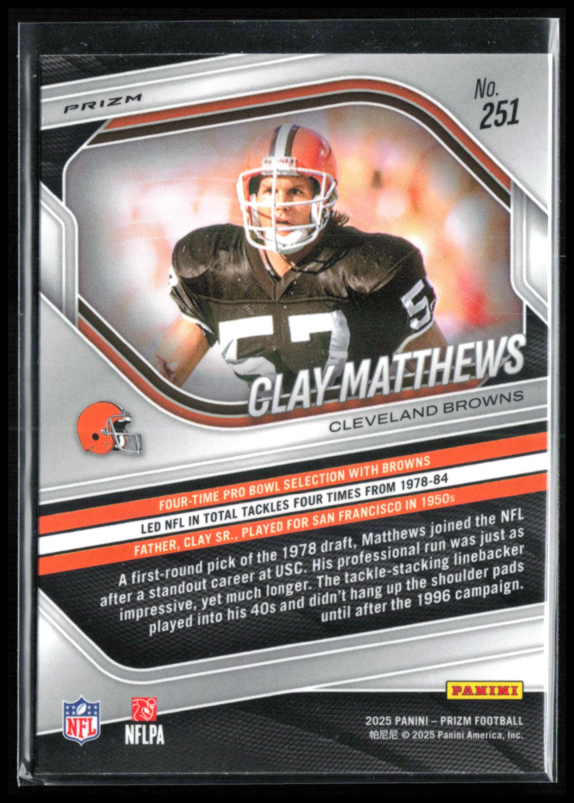 Clay Matthews Jr Lazer