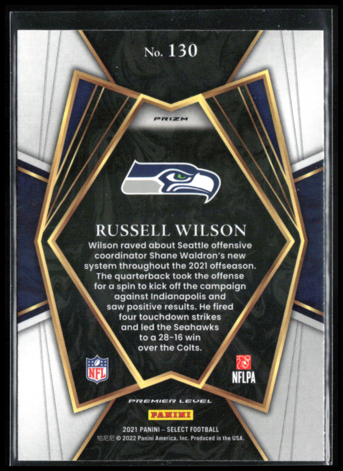 Russell Wilson Silver Premier Level