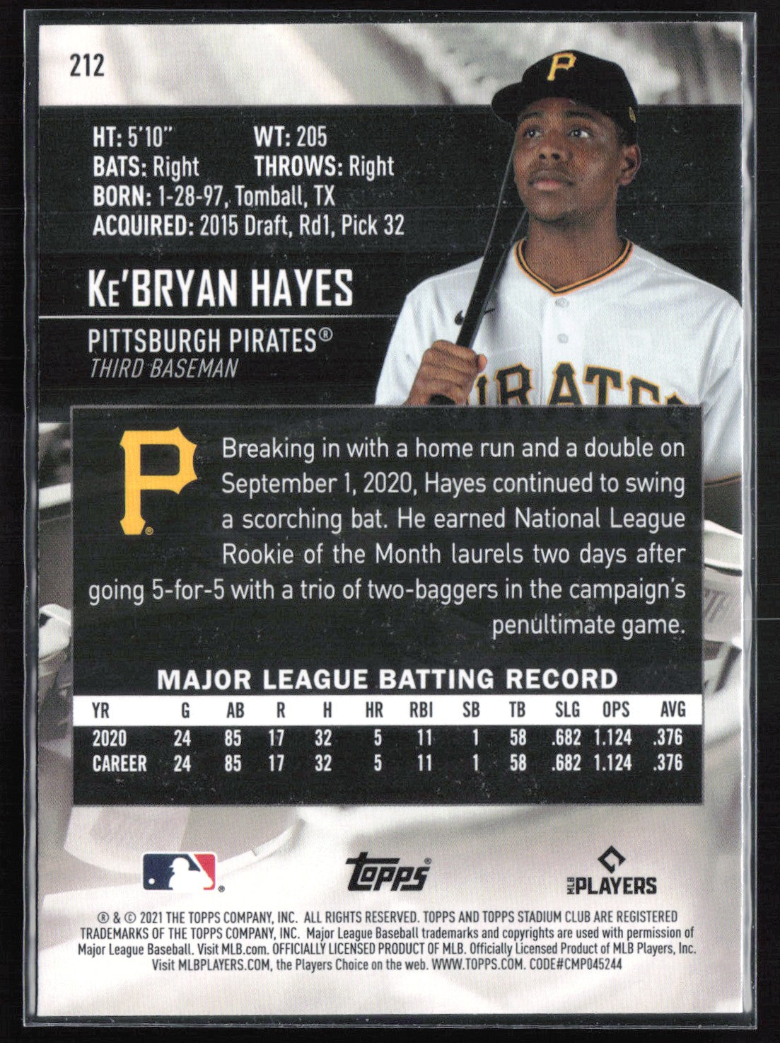 Ke'Bryan Hayes RC