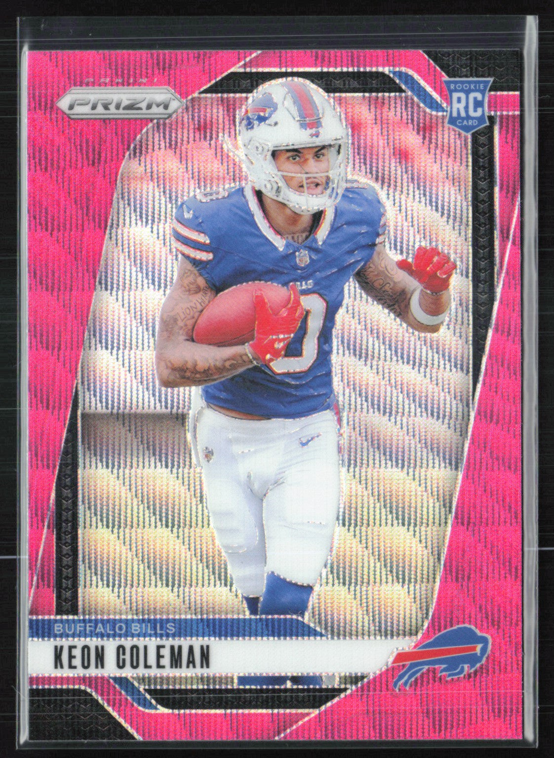 Keon Coleman RC Pink Wave