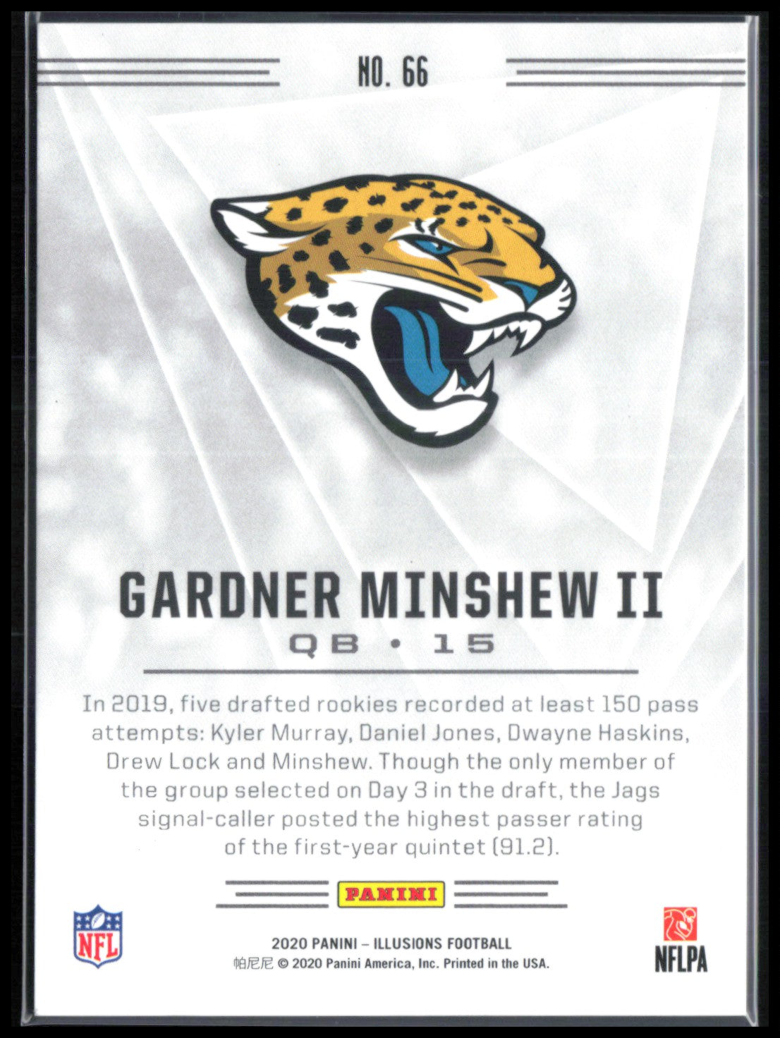 Gardner Minshew II /99 Red
