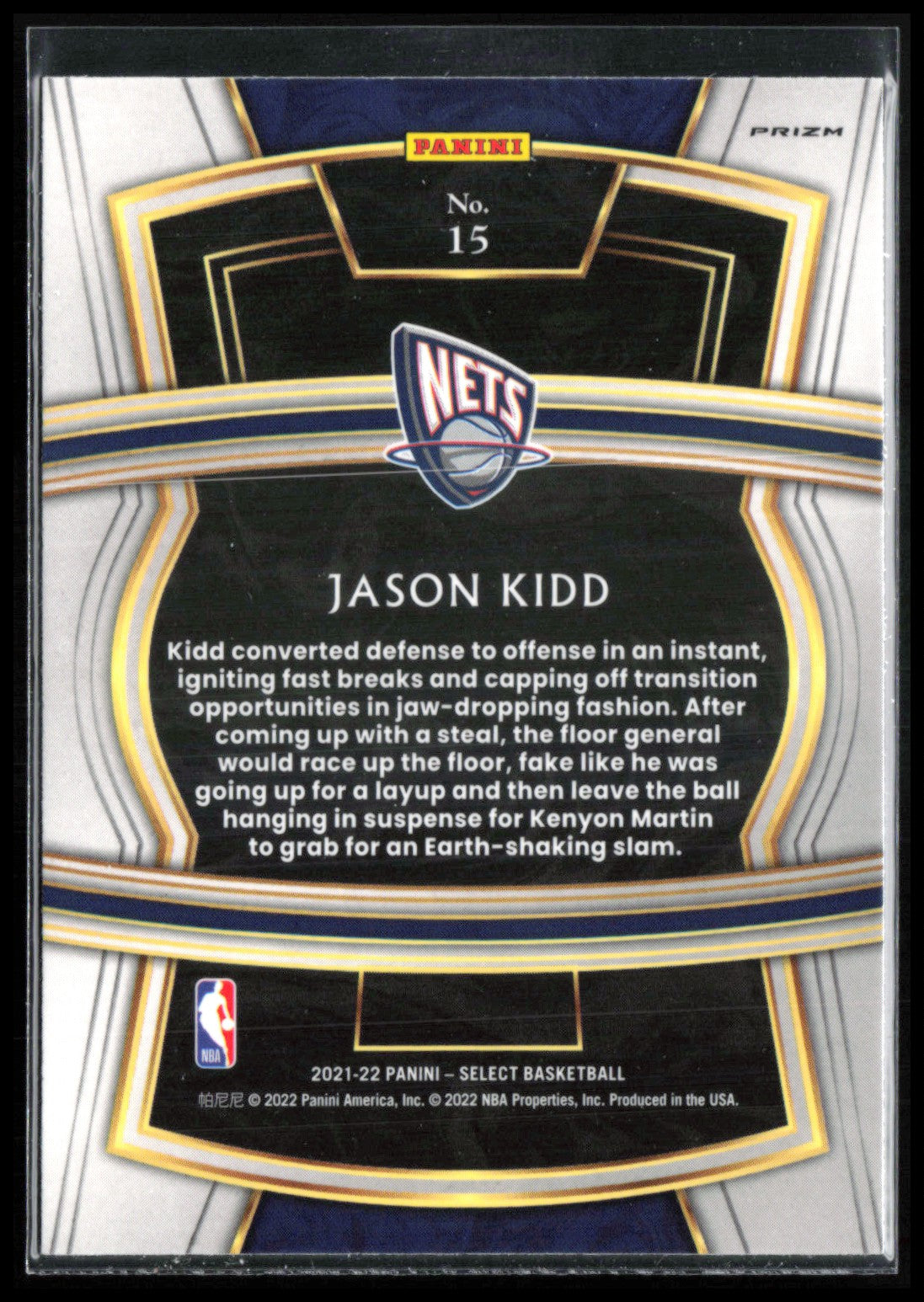 Jason Kidd Red Prizm