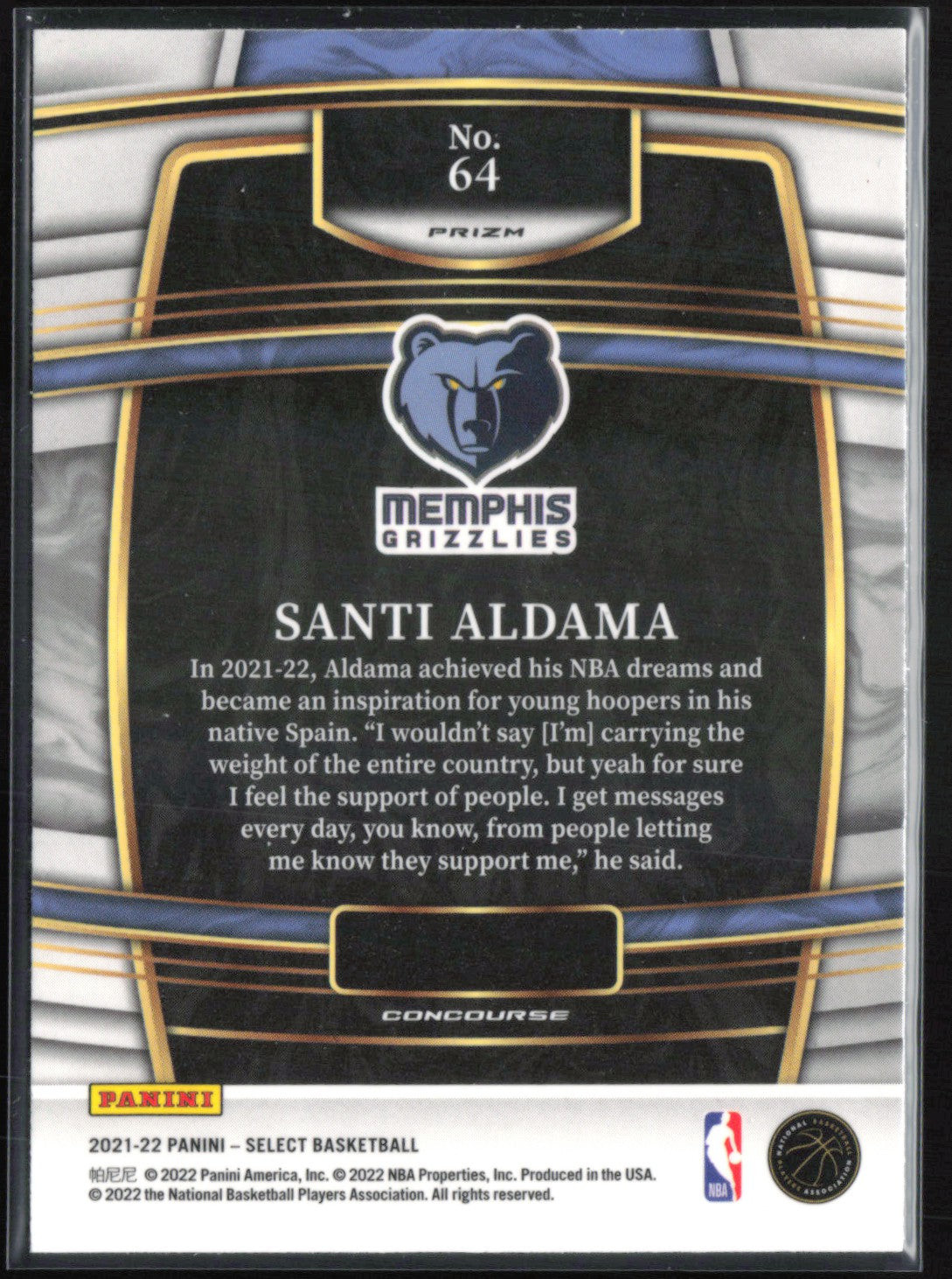 Santi Aldama RC Silver