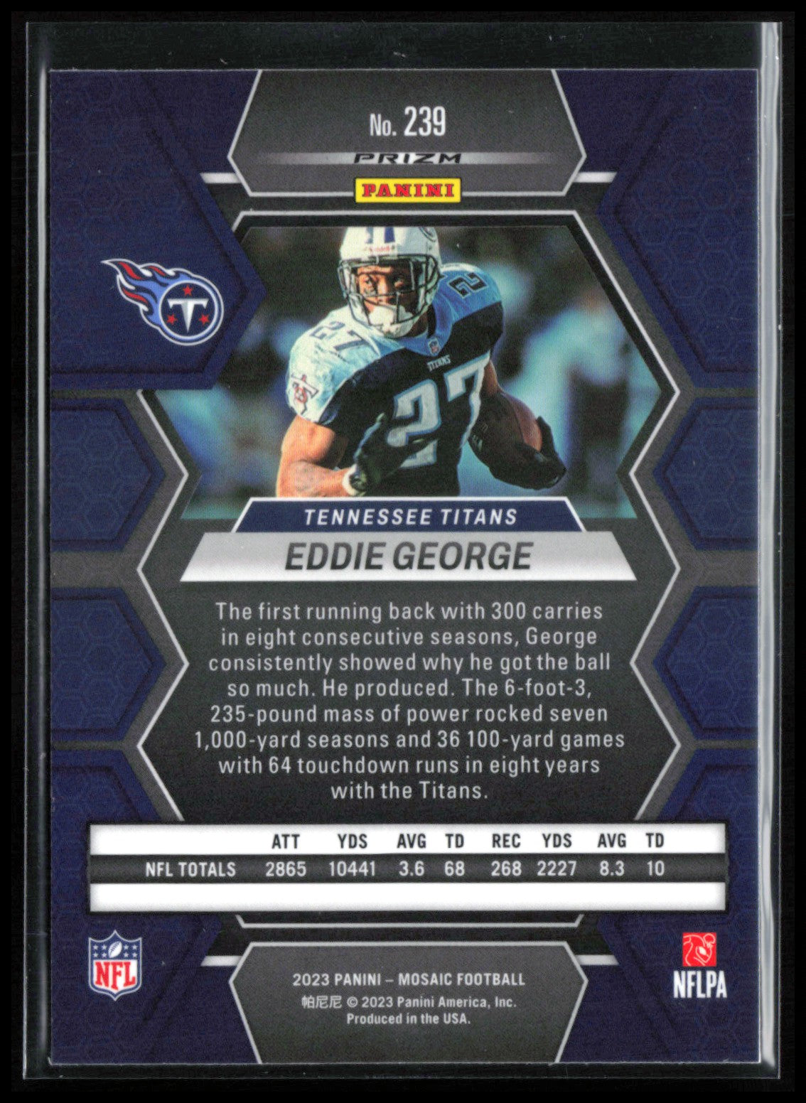 Eddie George Red Sparkle SP