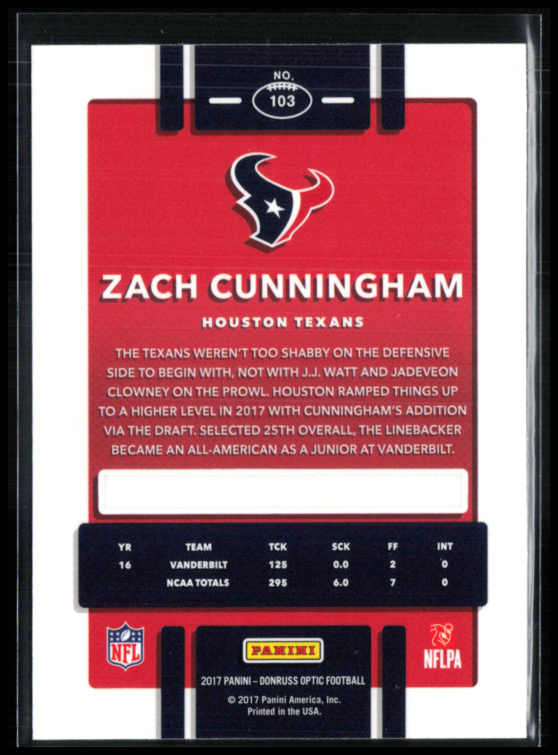 Zach Cunningham RC