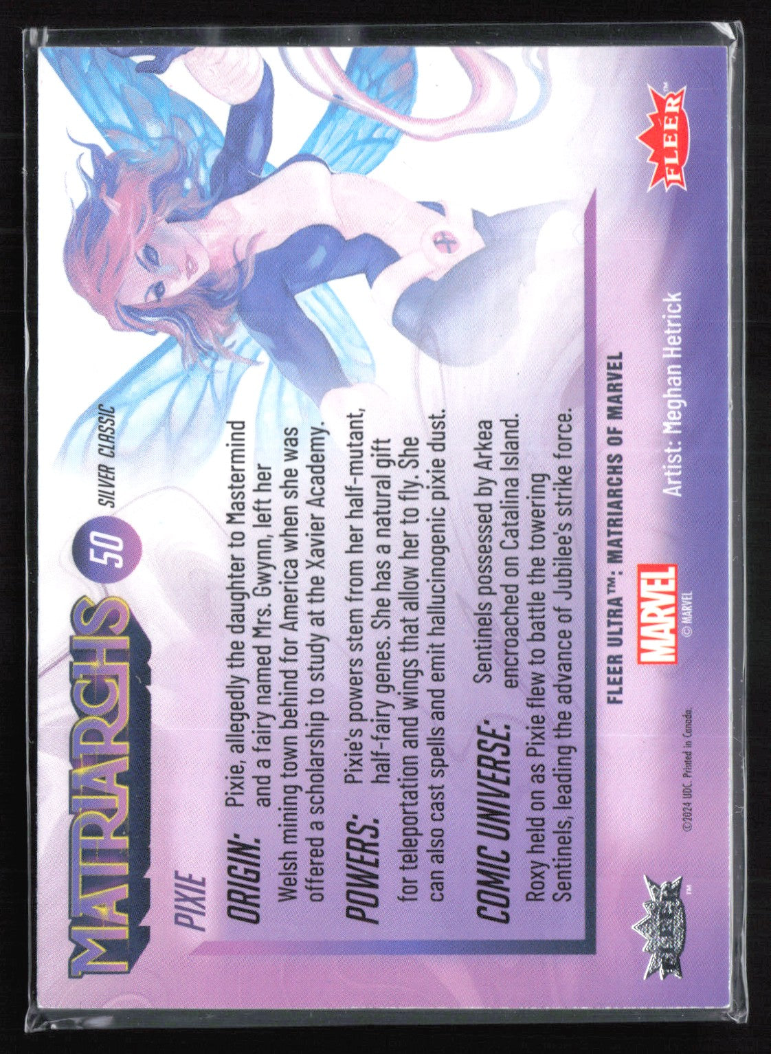 Pixie 2024 Fleer Ultra Matriarchs