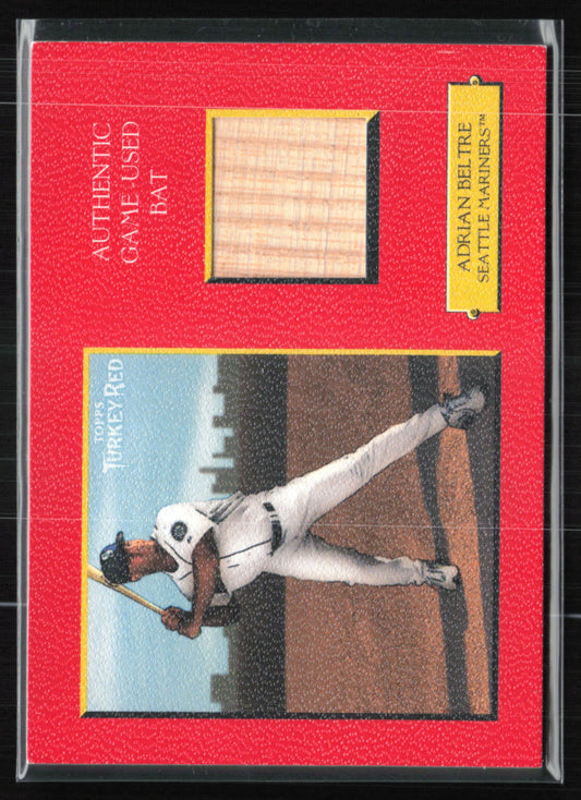 Adrian Beltre Game-Used Bat Relic /99