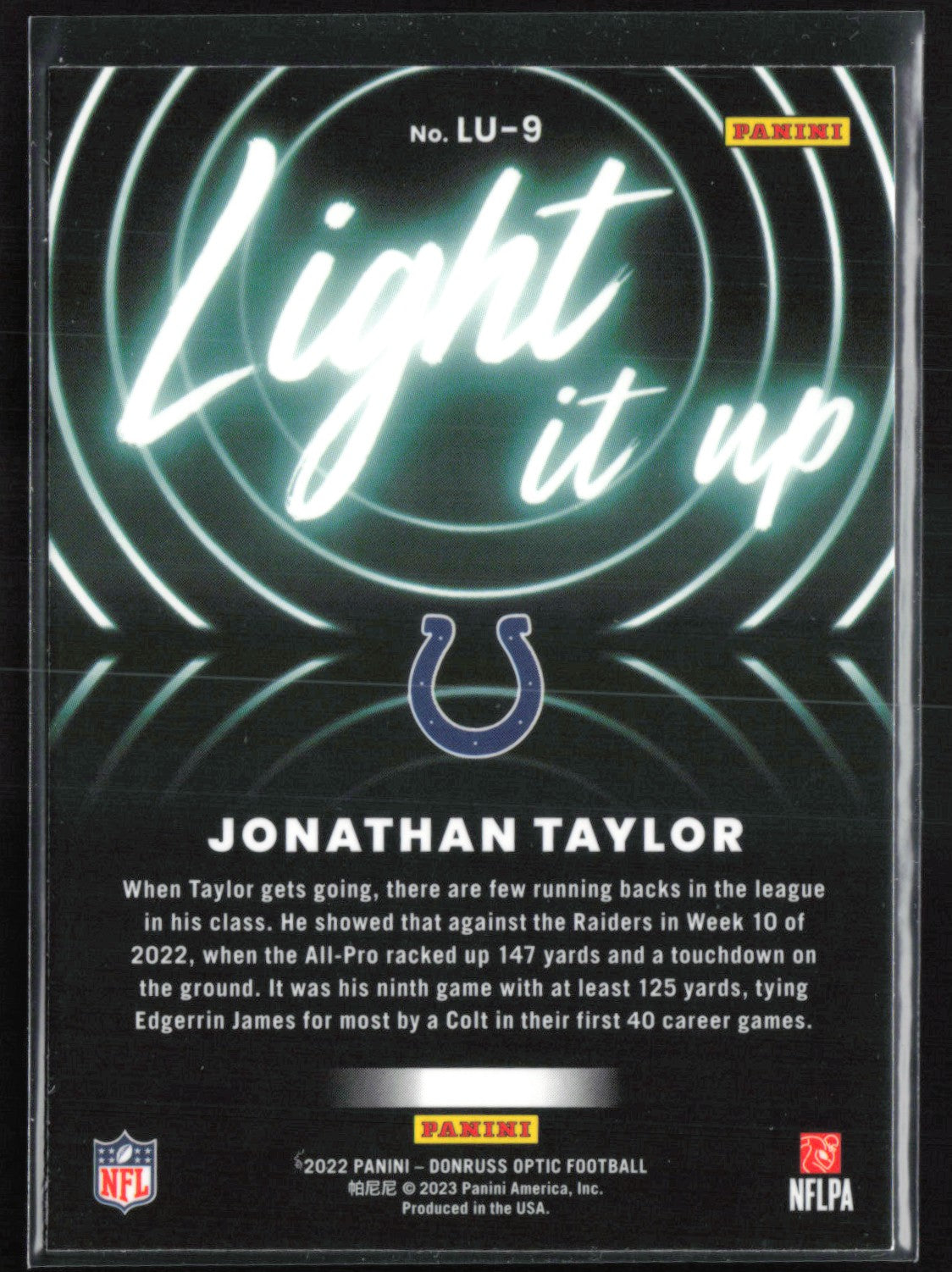 Jonathan Taylor Light it Up
