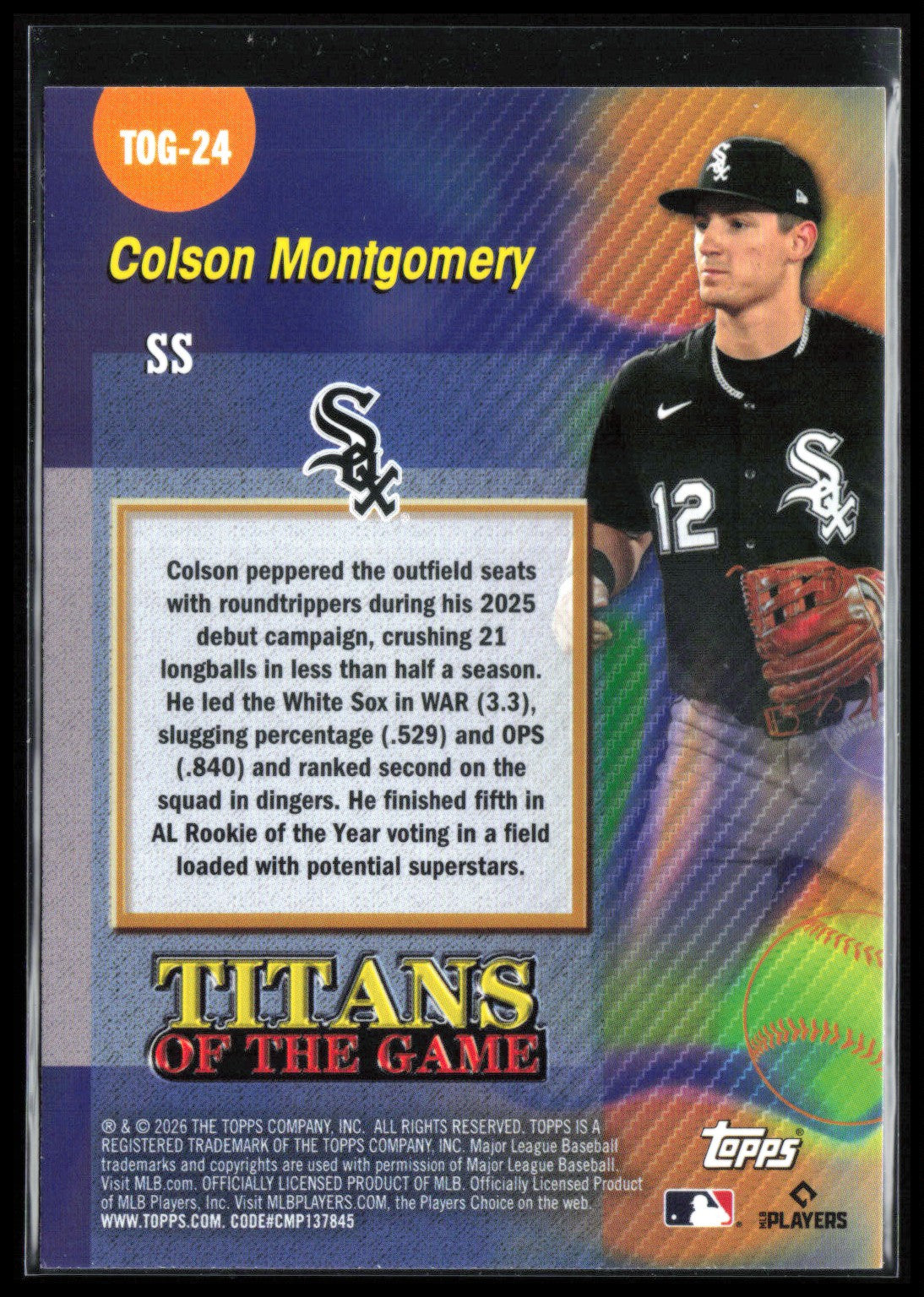 Colson Montgomery RC