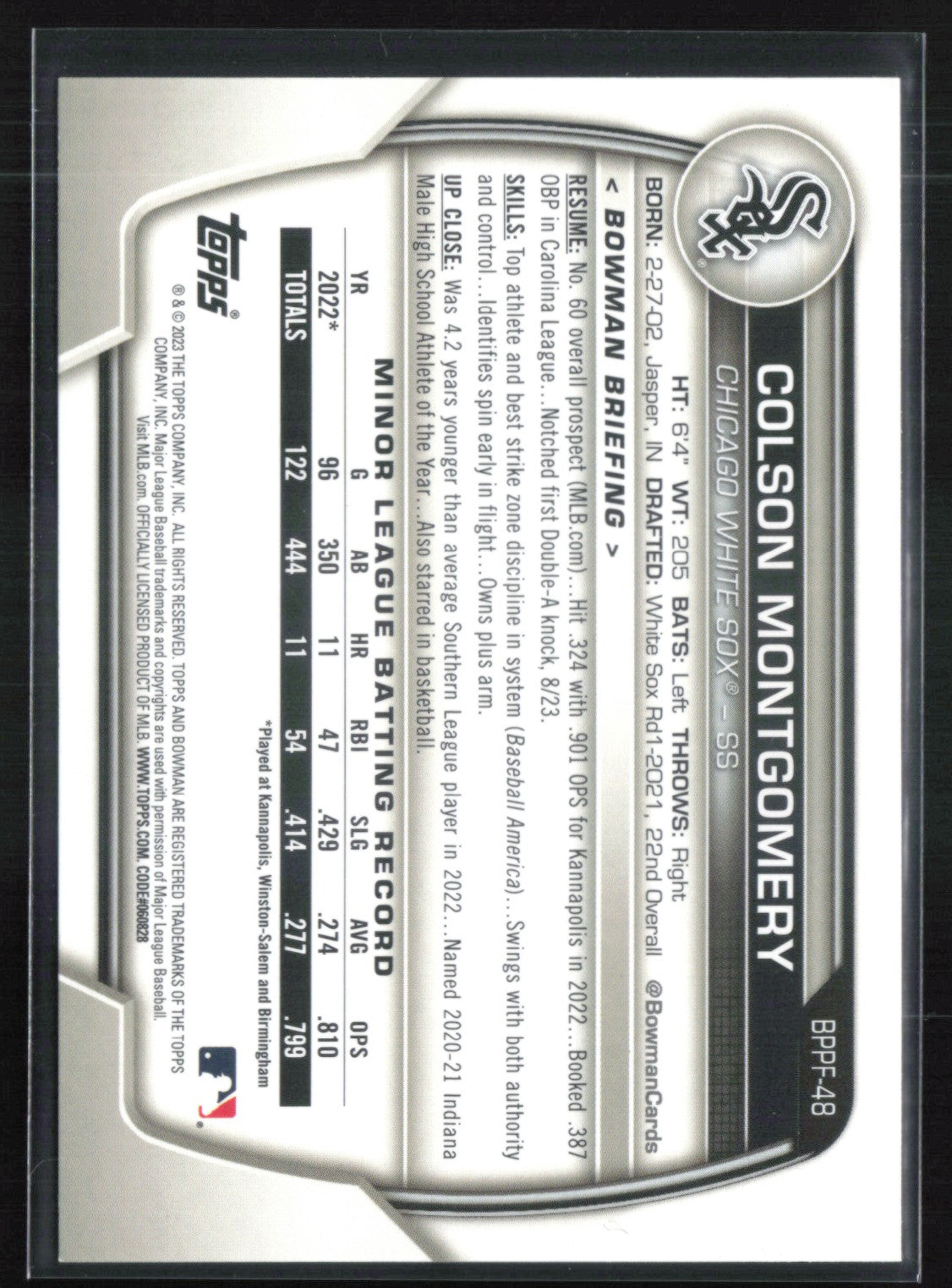 Colson Montgomery 1st Edition