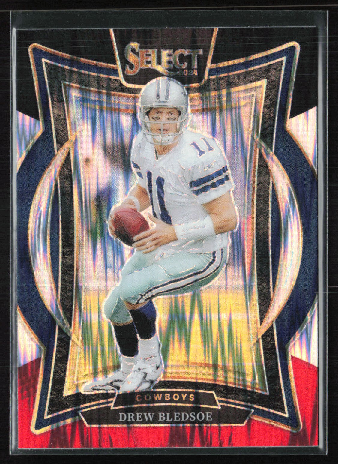 Drew Bledsoe Black Red Shock