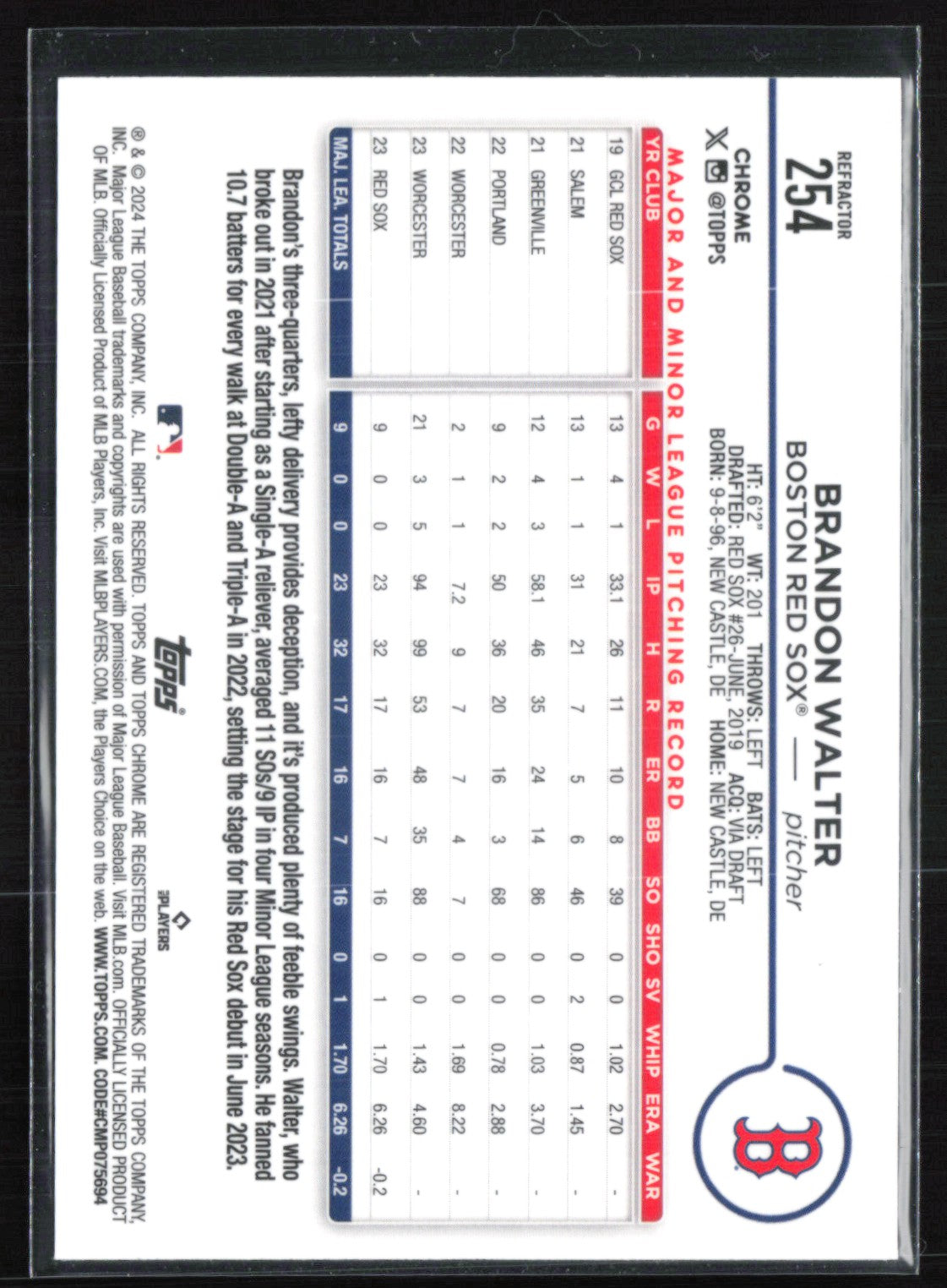 Brandon Walter RC Refractor