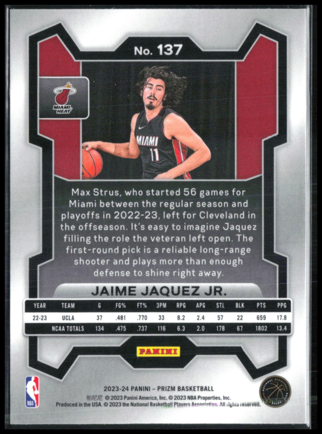 Jaime Jaquez Jr. RC