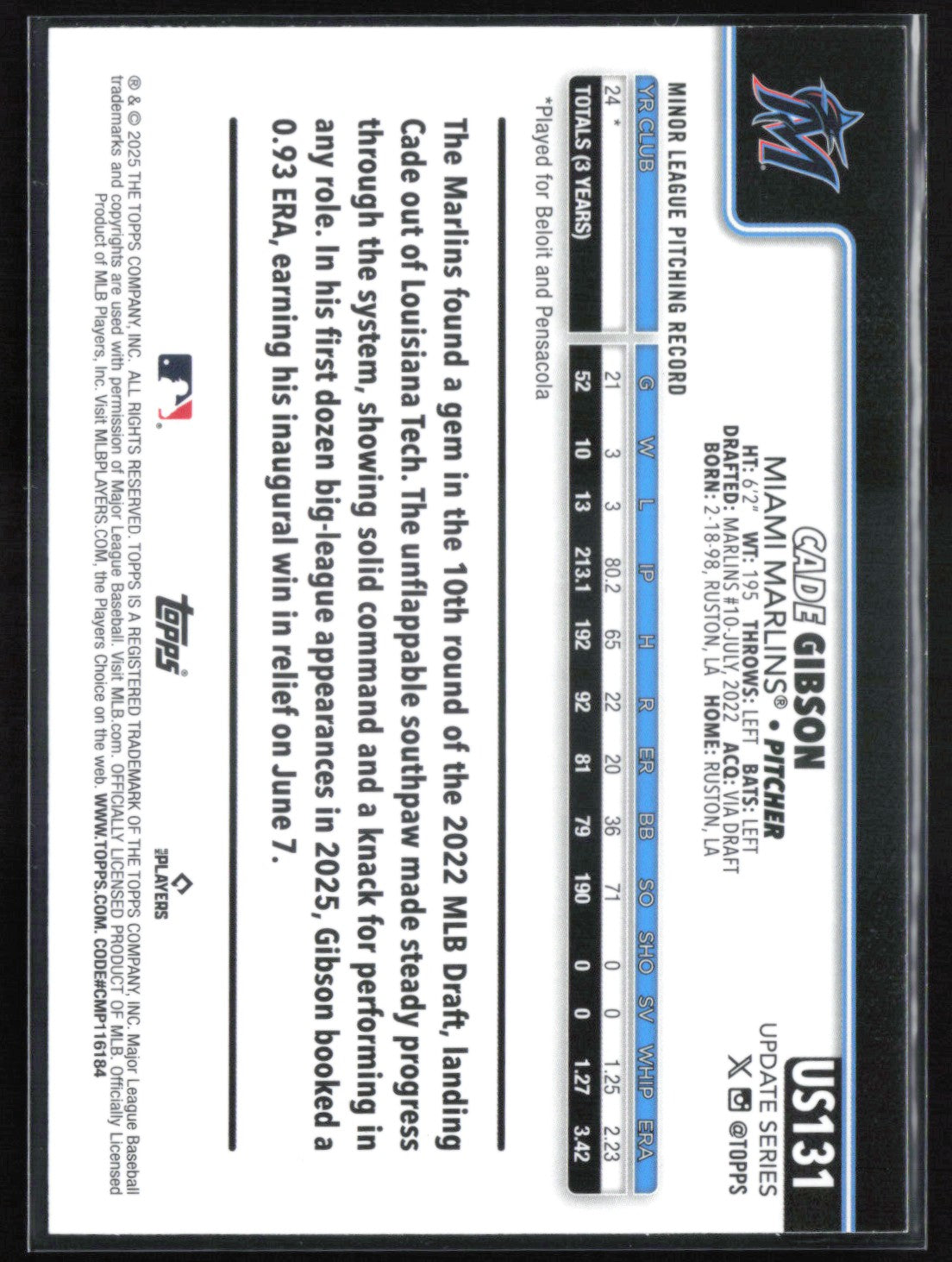 Cade Gibson RC Diamante