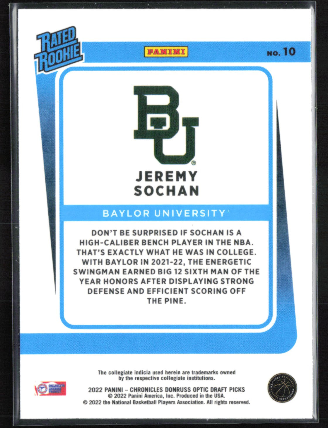 Jeremy Sochan RC