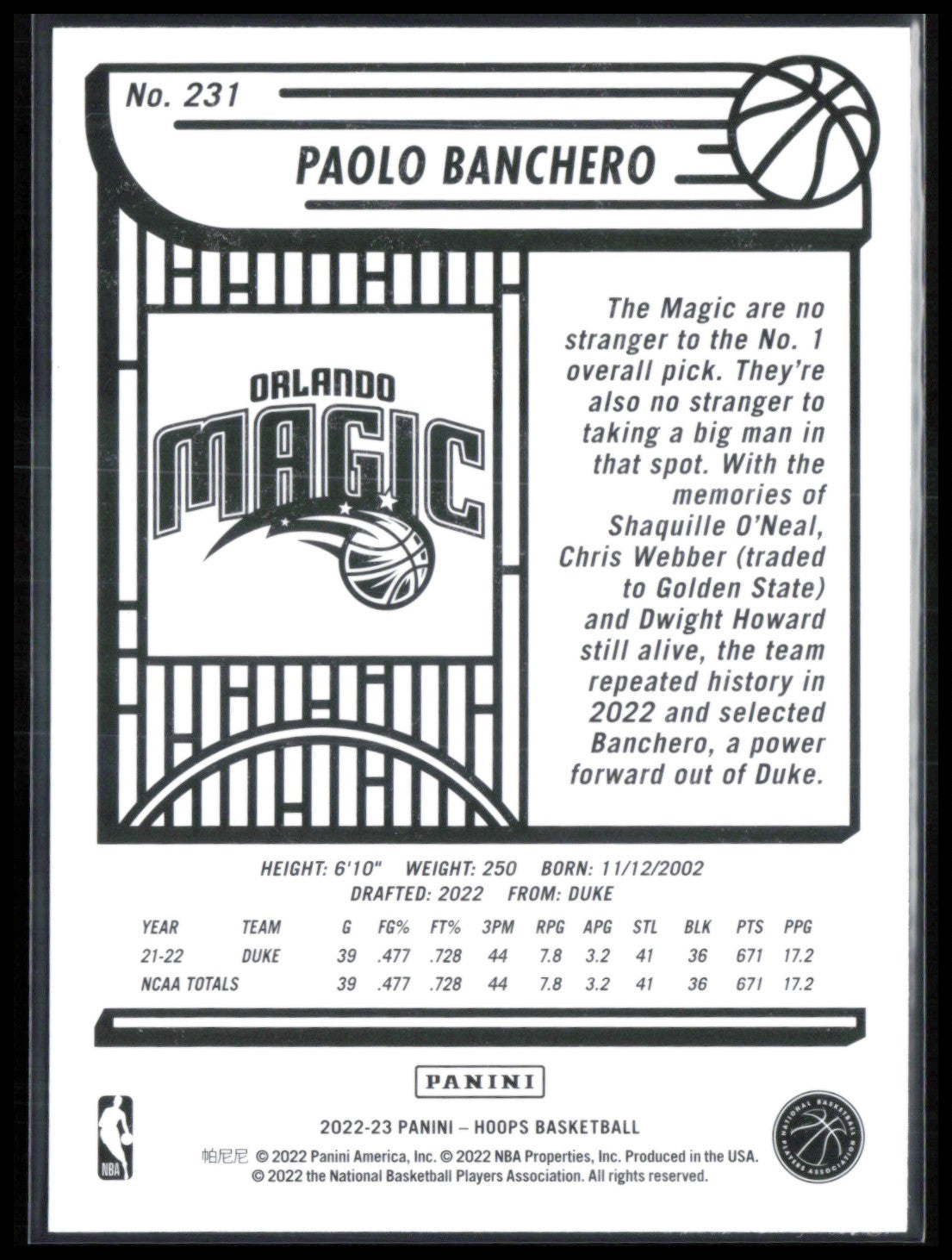 Paolo Banchero RC