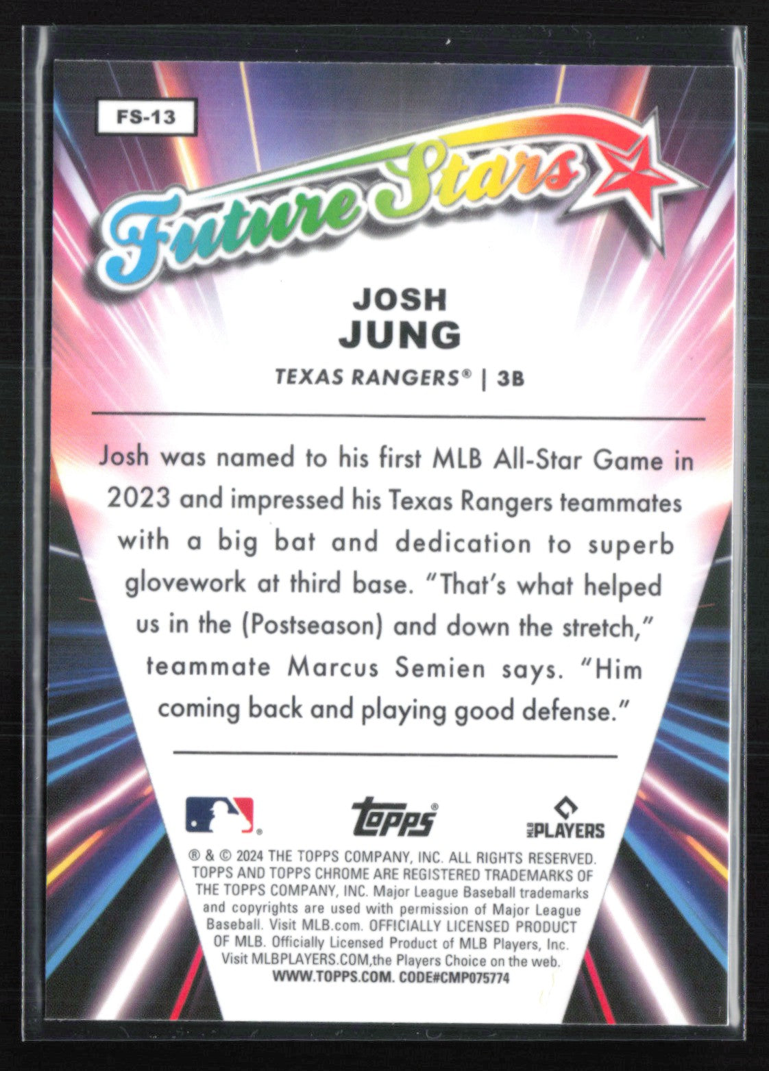 Josh Jung Future Stars