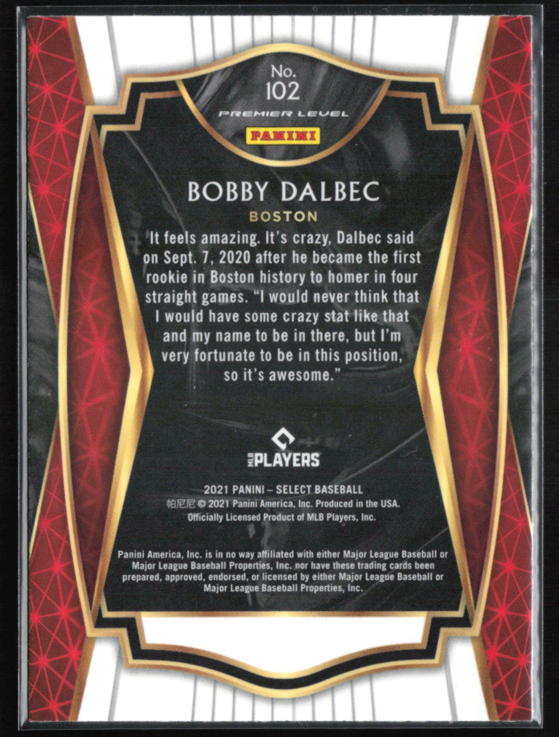 Bobby Dalbec RC