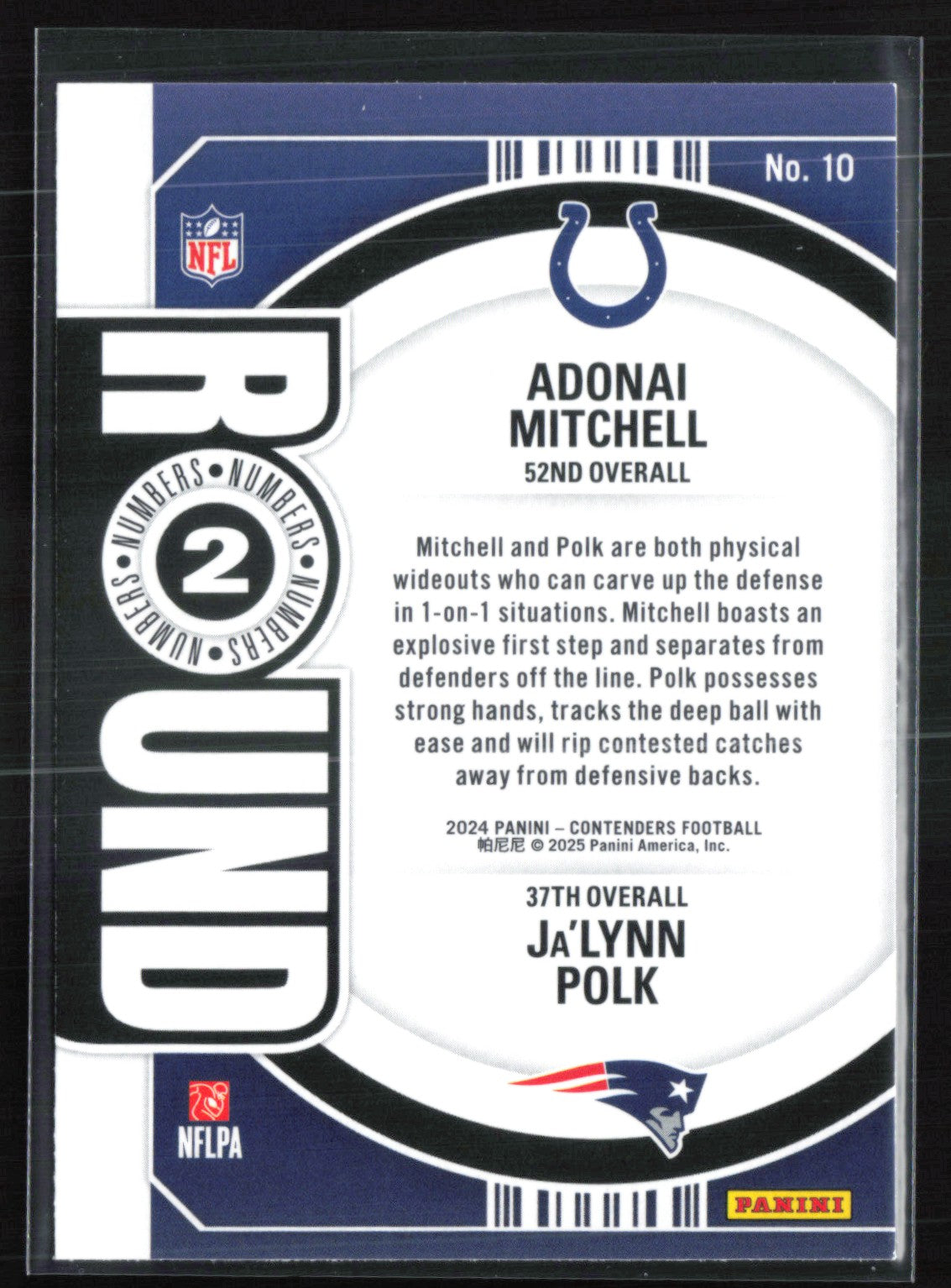 Adonai Mitchell / Ja'Lynn Polk RC