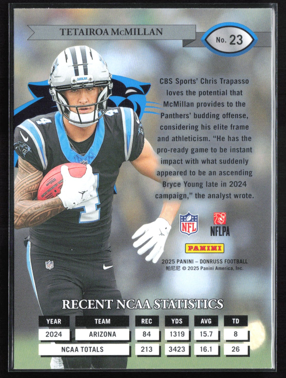 Tetairoa McMillan RC