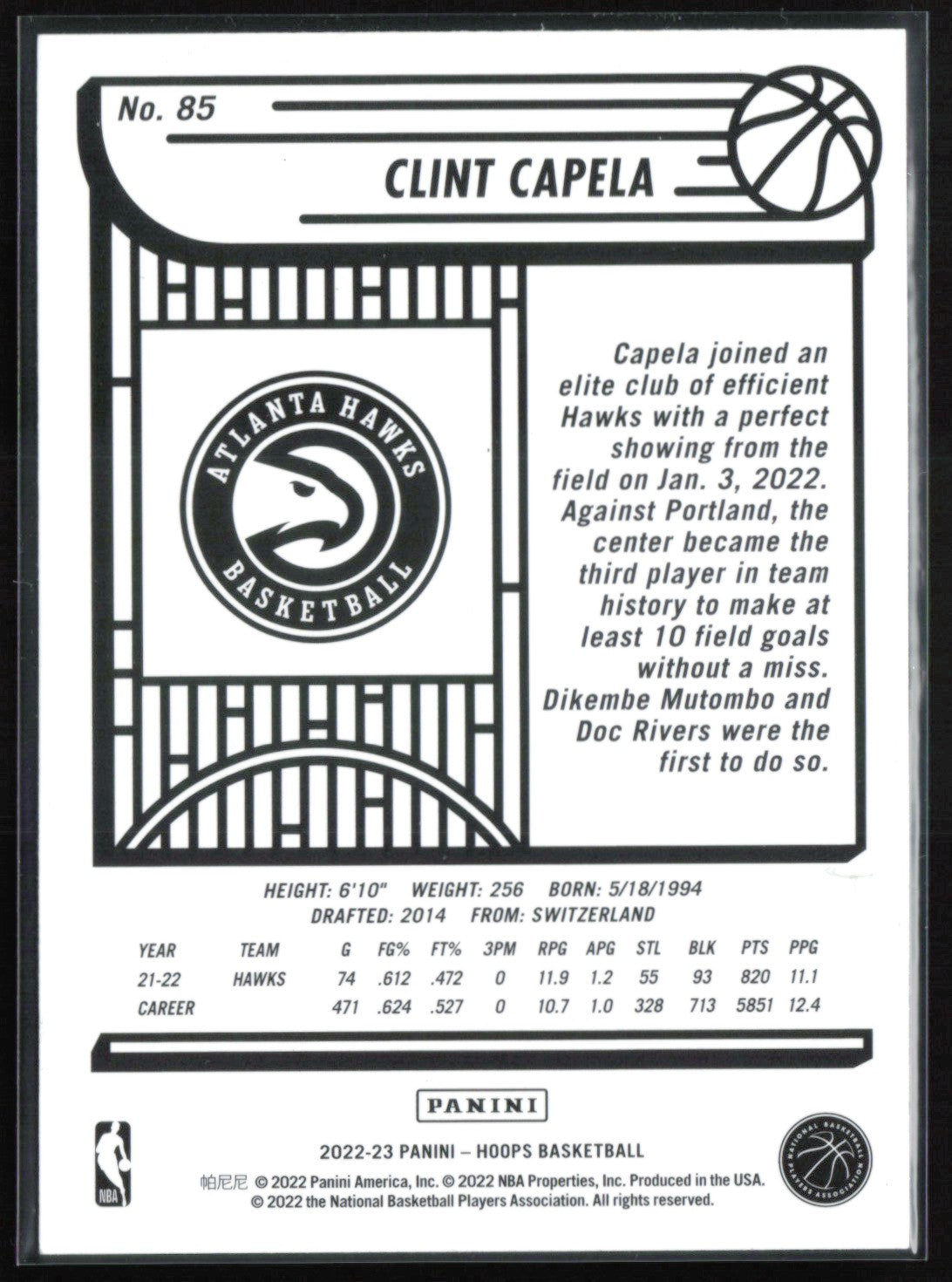 Clint Capela Teal Explosion