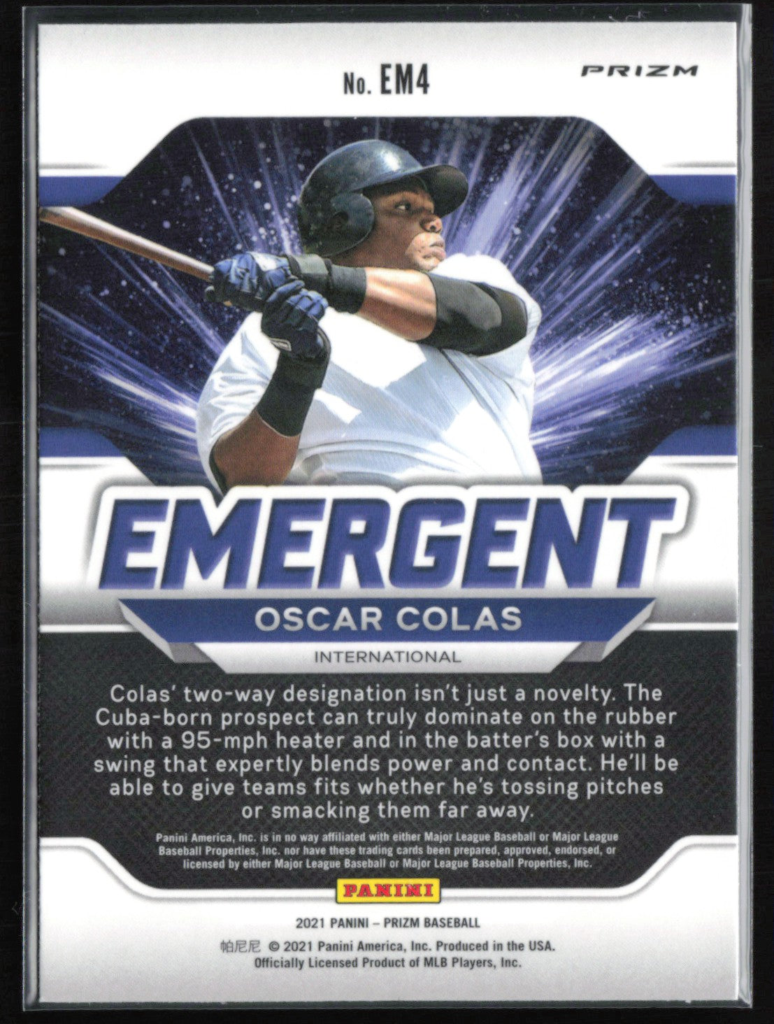 Oscar Colas Emergent Silver