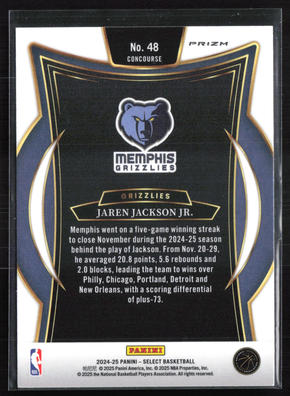 Jaren Jackson Jr. Silver