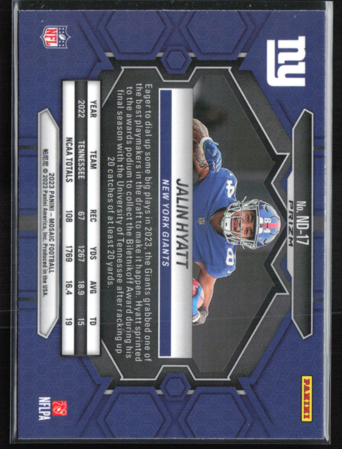Jalin Hyatt RC Debut