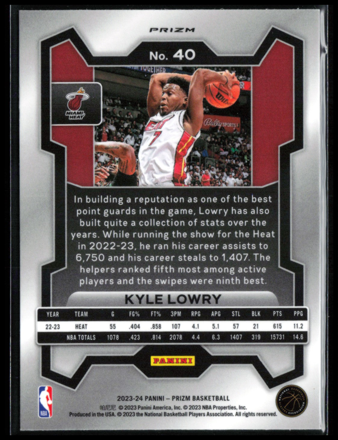 Kyle Lowry RWB