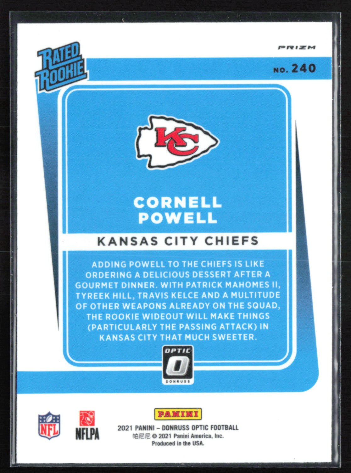 Cornell Powell RC Blue Hyper