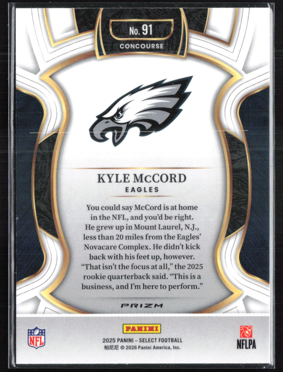 Kyle McCord RWB Shock Concourse Level