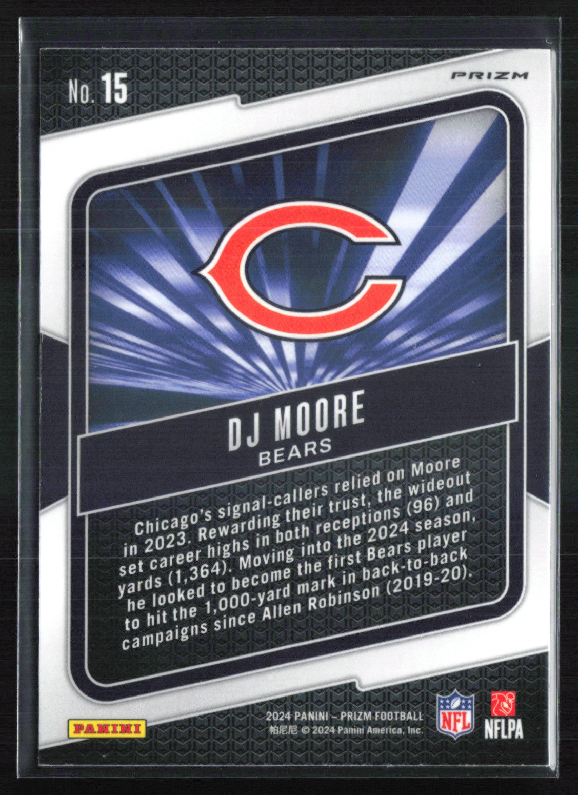 DJ Moore Green Ice