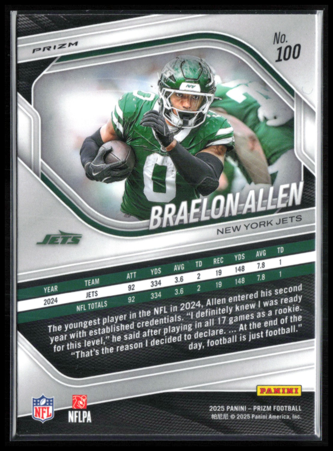 Braelon Allen Neon Green Pulsar