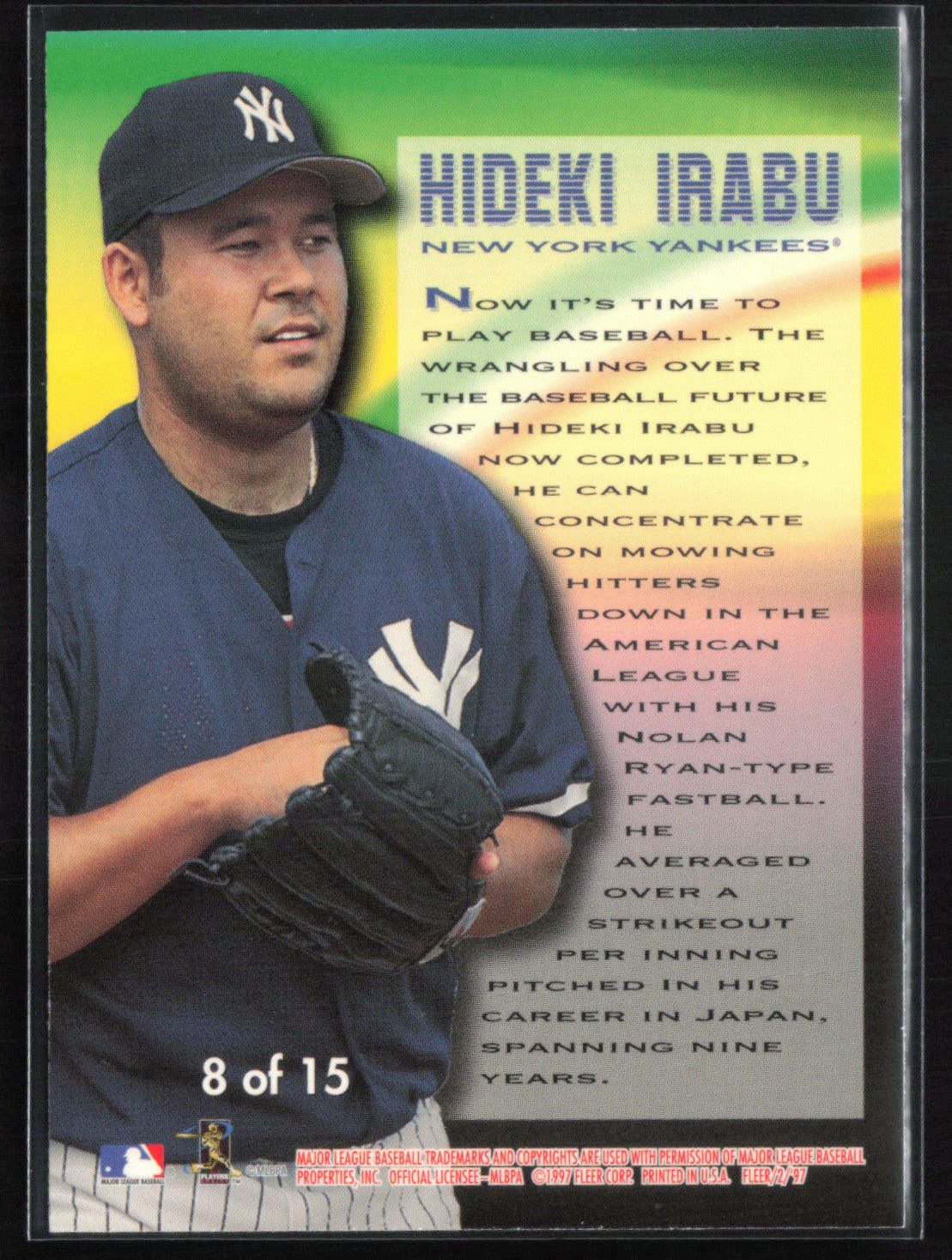 Hideki Irabu New Horizon